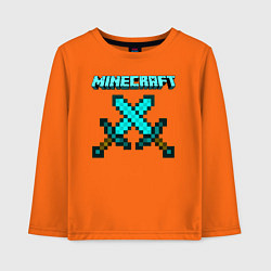 Детский лонгслив Minecraft