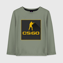 Лонгслив хлопковый детский CS GO Z, цвет: авокадо