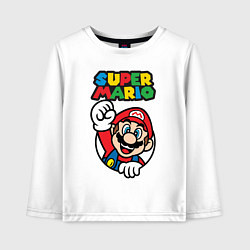 Детский лонгслив Mario