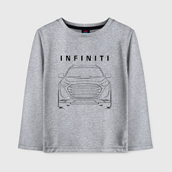 Детский лонгслив Infinity Инфинити спина