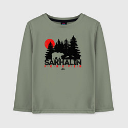 Детский лонгслив Sakhalin forever