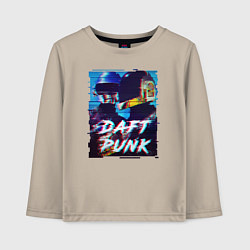 Детский лонгслив Daft Punk