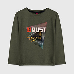 Детский лонгслив Rust Стучим в дверь соседу Раст