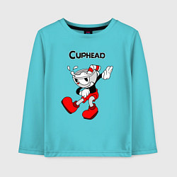 Детский лонгслив CupheadКапхед