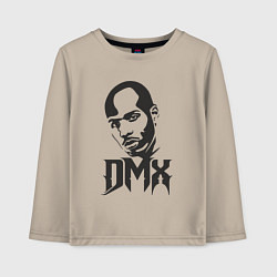 Лонгслив хлопковый детский DMX - Легенда, цвет: миндальный