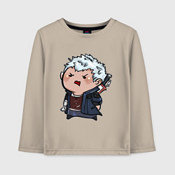 Лонгслив хлопковый детский Baby Nero, цвет: миндальный