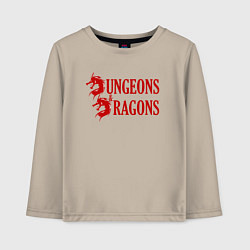 Детский лонгслив Dungeons and Dragons Драконы