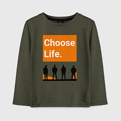 Детский лонгслив Choose Life