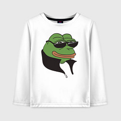 Детский лонгслив Лягушонок Пепе