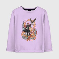 Детский лонгслив Дилюк в деле