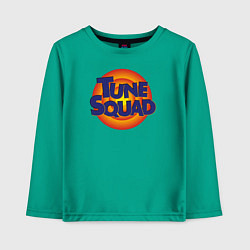 Лонгслив хлопковый детский Tune Squad, цвет: зеленый