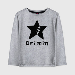 Лонгслив хлопковый детский Crimin бренд One Piece, цвет: меланж