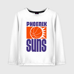 Лонгслив хлопковый детский Phoenix Suns, цвет: белый