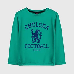 Лонгслив хлопковый детский Chelsea FC: Lion, цвет: зеленый