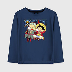 Детский лонгслив Малыши Зоро и Луффи One Piece