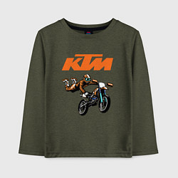 Детский лонгслив KTM МОТОКРОСС Z