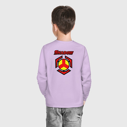 Детский лонгслив SonicSW / Лаванда – фото 4
