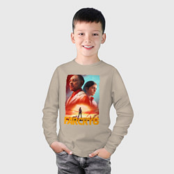 Лонгслив хлопковый детский FAR CRY 6 ФАР КРАЙ 6 ПОСТЕР, цвет: миндальный — фото 2