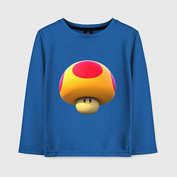 Лонгслив хлопковый детский ToadPОW, цвет: синий