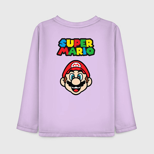 Детский лонгслив Mario Bu / Лаванда – фото 2