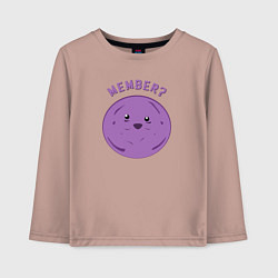 Детский лонгслив А ты помнишь? Ягодки - вспоминашки Южный парк