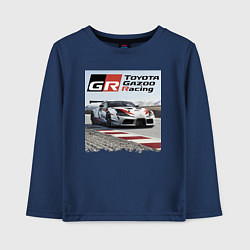 Детский лонгслив Toyota Gazoo Racing - легендарная спортивная коман