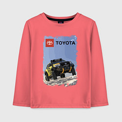 Детский лонгслив Toyota Racing Team, desert competition