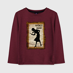 Детский лонгслив Нэнси Дрю Nancy Drew