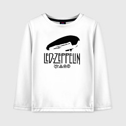 Детский лонгслив Дирижабль Led Zeppelin с лого участников