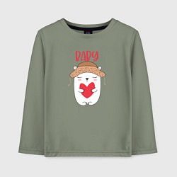 Детский лонгслив Family Baby Bear
