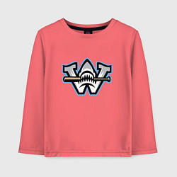 Детский лонгслив Wilmington sharks - baseball team