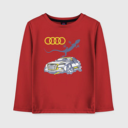 Детский лонгслив Audi Quattro - зачётное точило!
