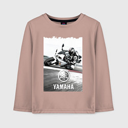 Детский лонгслив YAMAHA на вираже