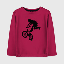 Детский лонгслив ВЕЛОСПОРТ BMX Racing ВЕЛОСИПЕДИСТ