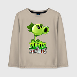 Детский лонгслив Plants vs Zombies Горохострел