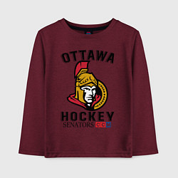 Детский лонгслив OTTAWA SENATORS ОТТАВА СЕНАТОРЗ