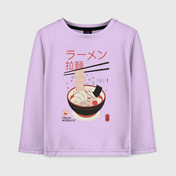 Детский лонгслив Японский стиль рамен