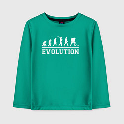 Детский лонгслив HOCKEY EVOLUTION ХОККЕЙ ЭВОЛЮЦИЯ