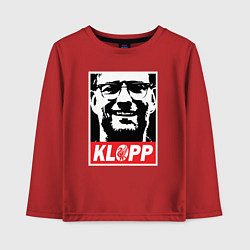 Детский лонгслив Klopp