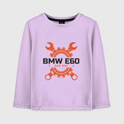 Лонгслив хлопковый детский BMW E60, цвет: лаванда