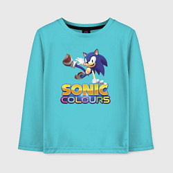 Детский лонгслив Sonic Colours Hedgehog Video game