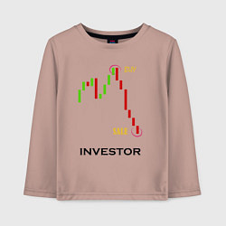 Детский лонгслив Investor