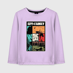 Детский лонгслив Spy Family Семья Шпионов