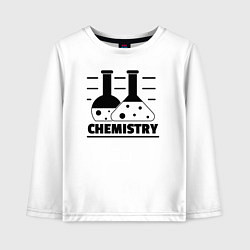 Детский лонгслив CHEMISTRY химия