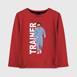 Детский лонгслив Тренер Джентельменов