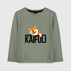 Детский лонгслив Kaifuli shiba inu