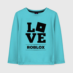 Детский лонгслив Roblox Love Classic