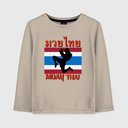 Детский лонгслив THAI FIGHTER Боец Муай Тай