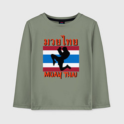 Детский лонгслив THAI FIGHTER Боец Муай Тай