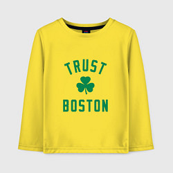 Детский лонгслив Trust Boston